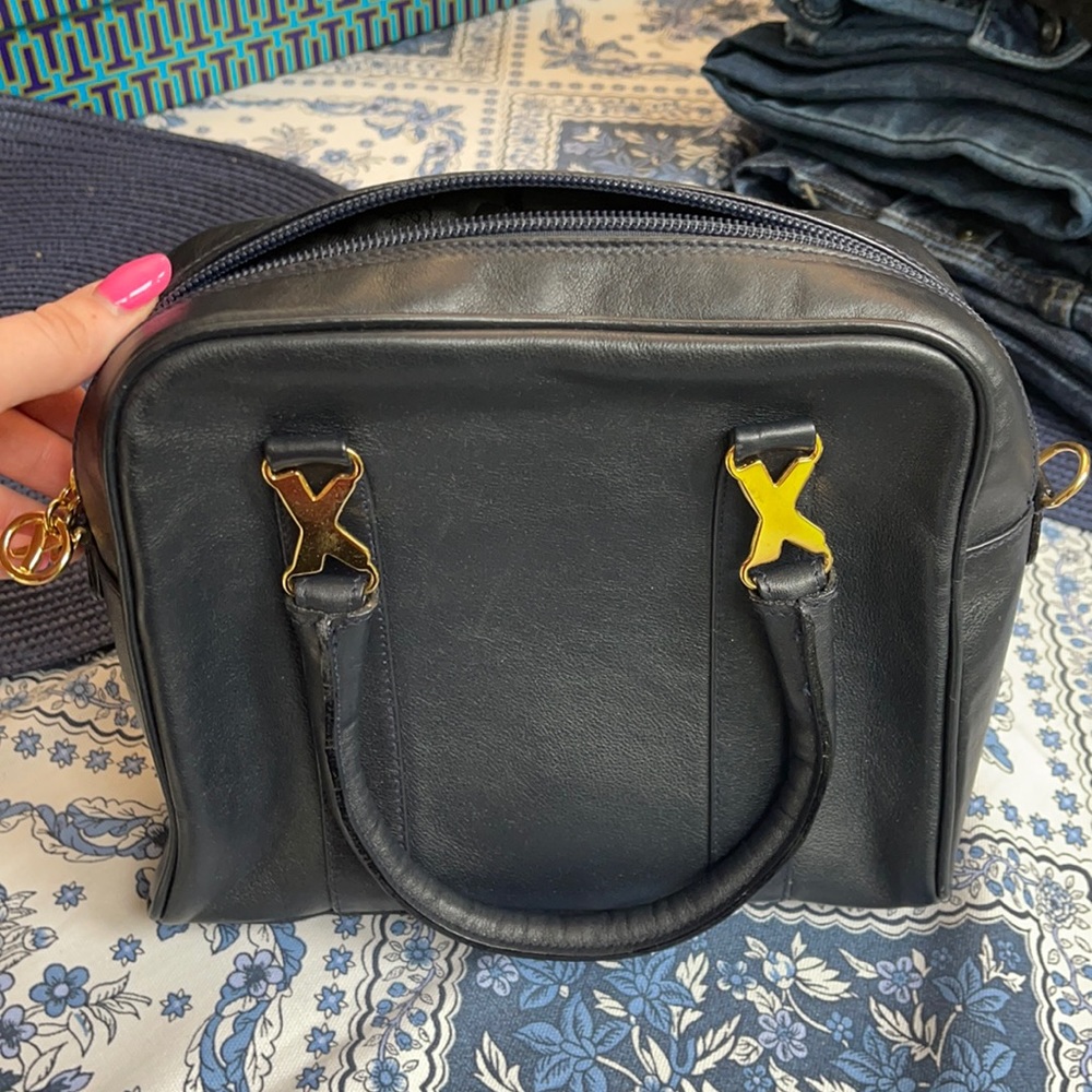 Navy Blue Paloma Picasso handbag
